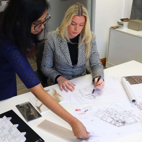 Made Architecture staff at work designing project